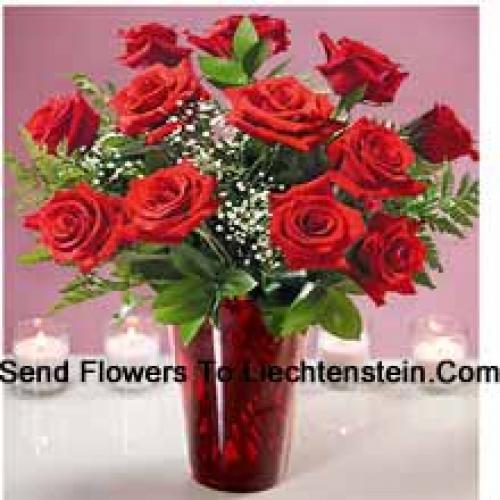 Elegant 11 Red Roses