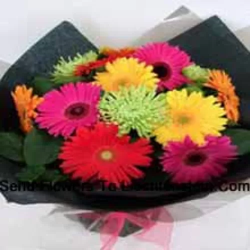 Bunch Of Mixed Colored Daisies