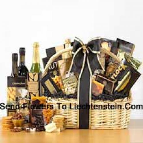 Luxury Basket Containing Edible Items