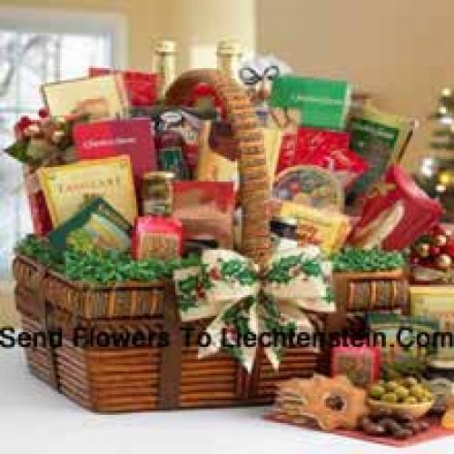 Charming Basket of Edible Goodies